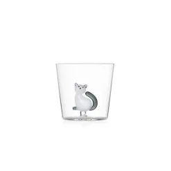 30 cl - Ichendorf Tabby Cat Bicchiere Acqua in Vetro Borosilicato