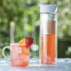 35 cl - Ilsa Bottiglia Termica In Vetro Borosilicato Con Infusore In Acciaio Inox