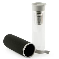 35 cl - Ilsa Bottiglia Termica In Vetro Borosilicato Con Infusore In Acciaio Inox