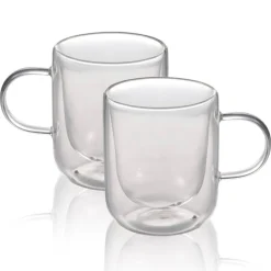 27 cl - Ilsa - Mug in Vetro Borosilicato - Set 2 Pezzi