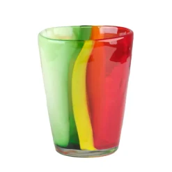 31 cl - Italesse Amazonicos Bicchiere Acqua In Vetro Soffiato a Bocca Set 6 Pz