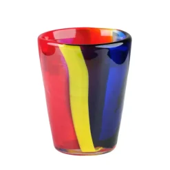 31 cl - Italesse Amazonicos Bicchiere Acqua In Vetro Soffiato a Bocca Set 6 Pz