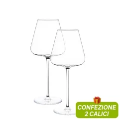48 cl - Italesse Etoilè Sparkle Xtreme Calice Flute in Vetro Soffiato - Set 2 Pezzi