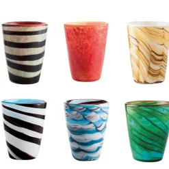 31 cl - Italesse Mares Bicchiere Acqua in Vetro - Set 6 Pezzi