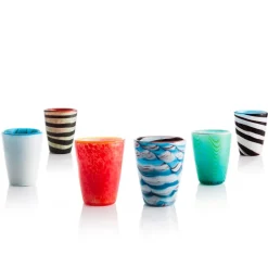31 cl - Italesse Mares Bicchiere Acqua in Vetro - Set 6 Pezzi