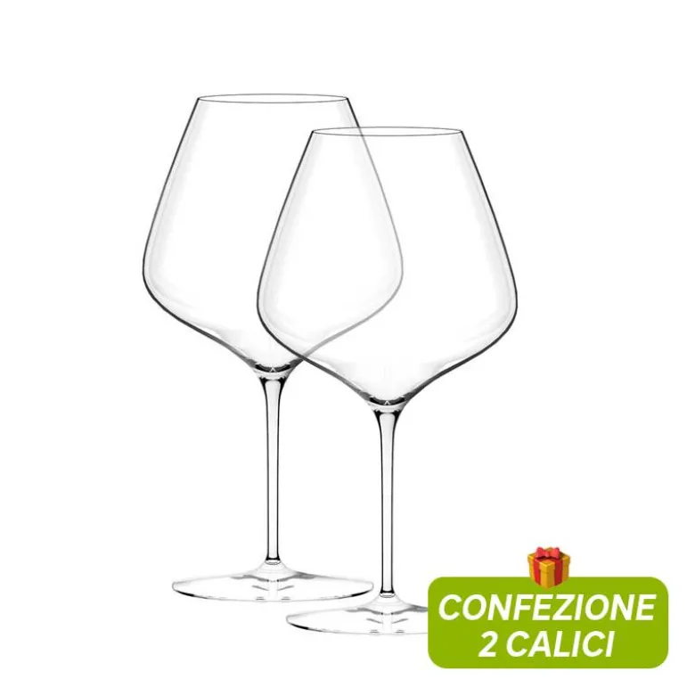 95 cl - Italesse Masterclass Xtreme Calice Degustazione in Vetro - Set 2 Pezzi