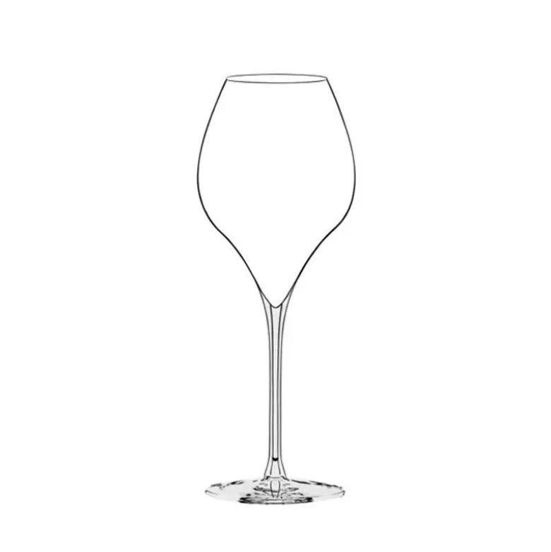 44.5 cl - Italesse Masterclass Xtreme Calice Vino Bianco in Vetro - Set 6 Pezzi