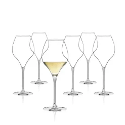 44.5 cl - Italesse Masterclass Xtreme Calice Vino Bianco in Vetro - Set 6 Pezzi