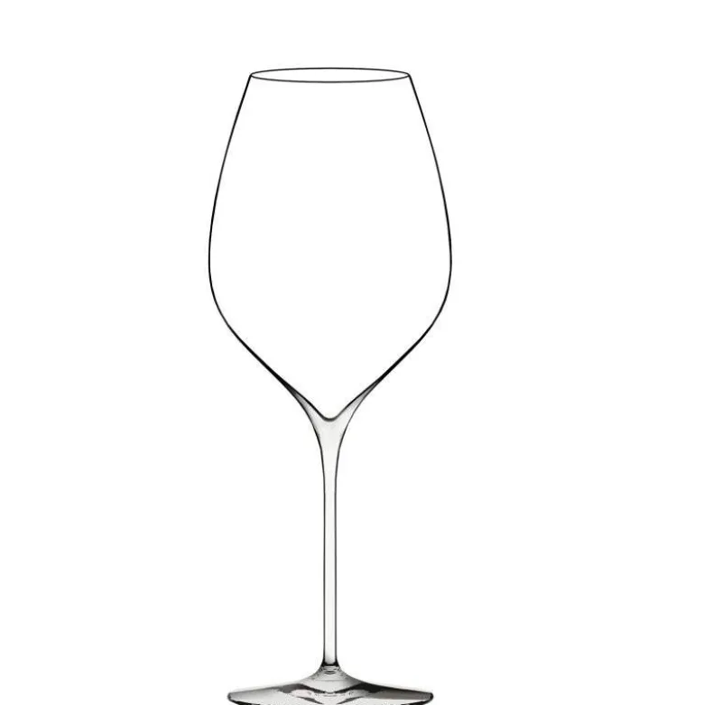 72 cl - Italesse Masterclass Xtreme Calice Vino Rosso in Vetro - Set 6 Pezzi