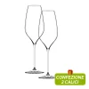 29 cl - Italesse Richard Juhlin Optimum Calice Flute in Vetro - Set 2 Pezzi