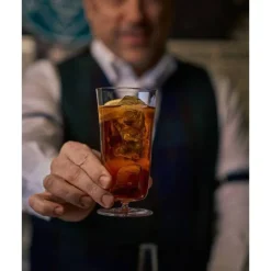 33 cl - Italesse Roxy Bar Collins Calice Cocktail Soffiato a Bocca In Vetro - Set 6 Pz