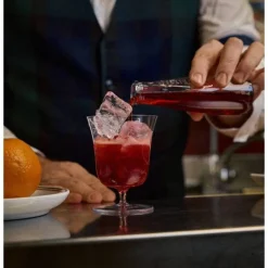 21.8 cl - Italesse Roxy Bar Punch Calice Cocktail Soffiato a Bocca In Vetro - Set 6 Pz