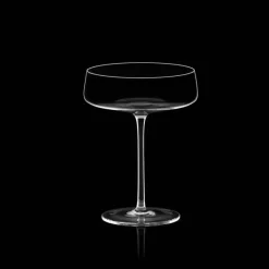 18 cl - Italesse Roxy Bar Saucer Calice Cocktail Soffiato a Bocca In Vetro - Set 6 Pz