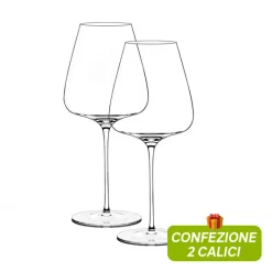 71 cl - Italesse T-Made 70 Calice Vino Rosso in Vetro - Set 2 Pezzi