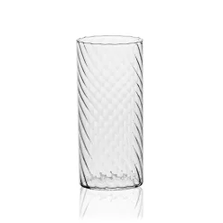 45 cl - Italesse Twist Bicchiere Cocktail Highball Soffiato a Bocca In Vetro Borosilicato - Set 6 Pz