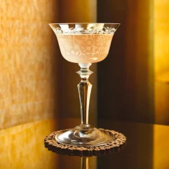 13.5 cl - Italesse Wormwood Calice Cocktail in Vetro - Set 6 Pezzi