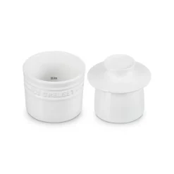 17 cl - Le Creuset Barattolo Porta Burro In Gres Vetrificato