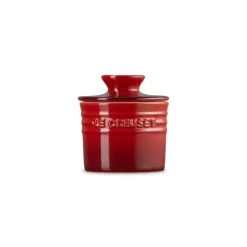 17 cl - Le Creuset Barattolo Porta Burro In Gres Vetrificato