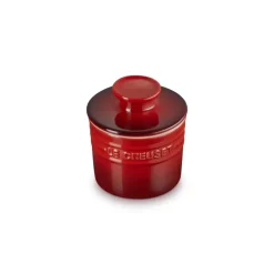 17 cl - Le Creuset Barattolo Porta Burro In Gres Vetrificato