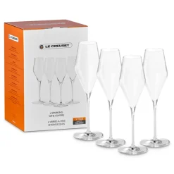 29 cl - Le Creuset Calice Flute In Vetro Set 4 Pz