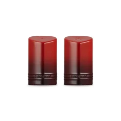 13 cl - Le Creuset Cuore Saliera e Pepiera In Gres Vetrificato