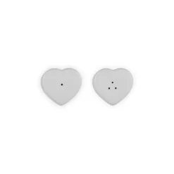 13 cl - Le Creuset Cuore Saliera e Pepiera In Gres Vetrificato