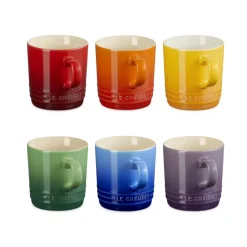 20 cl - Le Creuset London Tazza Cappuccino In Gres Vetrificato - Set 6 Pz