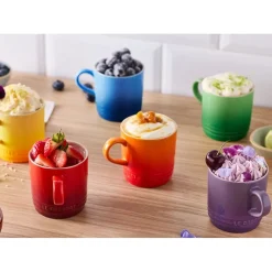 20 cl - Le Creuset London Tazza Cappuccino In Gres Vetrificato - Set 6 Pz