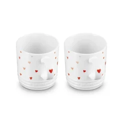 35 cl - Le Creuset London Tazza Mug In Gres Vetrificato Set 2 Pz