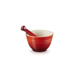 30 cl - Le Creuset Mortaio Con Pestello In Gres Vetrificato