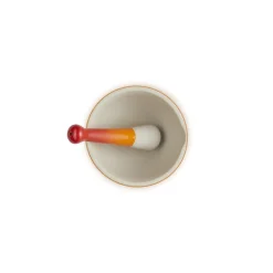 30 cl - Le Creuset Mortaio Con Pestello In Gres Vetrificato