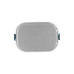 90 cl - Le Creuset On The Go Lunch Box Contenitore Per Alimenti Rettangolare In Acciaio Inox