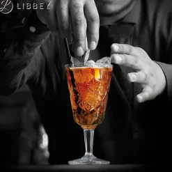 30 cl - Libbey Hobstar Calice Vino Rosso in Vetro - Set 12 Pezzi