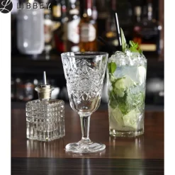 30 cl - Libbey Hobstar Calice Vino Rosso in Vetro - Set 12 Pezzi