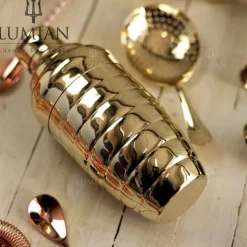 50 cl - Lumian Bomber Cobbler Shaker In Stainless Steel
