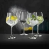 64 cl - Nachtmann Gin & Tonic Calice Gin Tonic in Vetro - Set 4 Pezzi