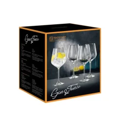 64 cl - Nachtmann Gin & Tonic Calice Gin Tonic in Vetro - Set 4 Pezzi
