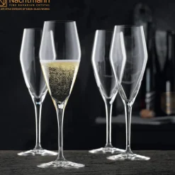 28 cl - Nachtmann ViNova Calice Flute in Vetro - Set 4 Pezzi
