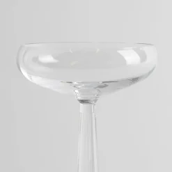 23.5 cl - Nude Big Top Coppa Champagne in Vetro - Set 6 Pezzi
