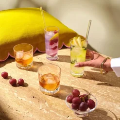 45 cl - Nude Caldera Bicchiere Cocktail Highball - In Vetro - Set 6 Pz