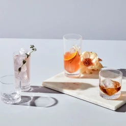 45 cl - Nude Caldera Bicchiere Cocktail Highball - In Vetro - Set 6 Pz