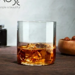 30 cl - Nude Finesse Bicchiere Whisky in Vetro - Set 6 Pezzi