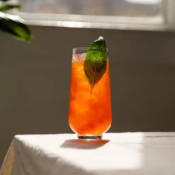 42.5 cl - Nude Hepburn Bicchieri Cocktail Long Drink In Vetro Set 6 Pz