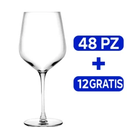 44 cl - Nude Refine Calice Vino Multiuso in Vetro - Set 60 Pezzi