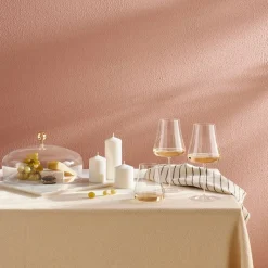 70 cl - Nude Stem Zero Volcano Calice Vino Bianco in Vetro - Set 2 Pezzi
