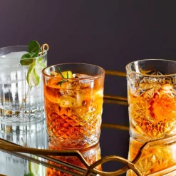 35.5 cl - Onis Carats Bicchiere Whisky in Vetro - Set 12 Pezzi