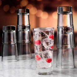 35.5 cl - Onis Endeavor Bicchiere Bibita in Vetro - Set 12 Pezzi