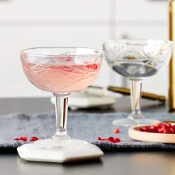 25 cl - Onis Hobstar Calice Cocktail in Vetro - Set 12 Pezzi
