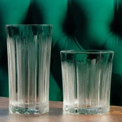 35.5 cl - Onis Mosaic Bicchiere Cocktail Highball In Vetro Set 6 Pz