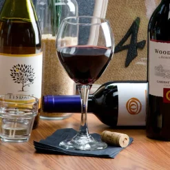 40 cl - Onis Perception Calice Vino Rosso in Vetro - Set 12 Pezzi